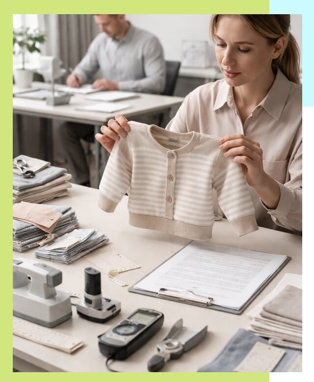 Сертификация детской одежды и текстильных изделий в Отрадном