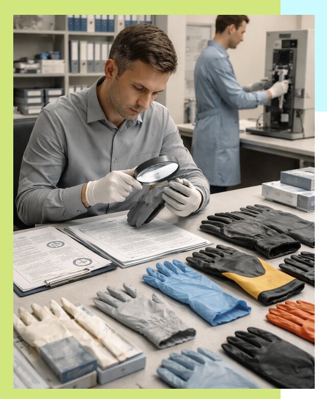 Сертификация перчаток и средств защиты продукции в Отрадном