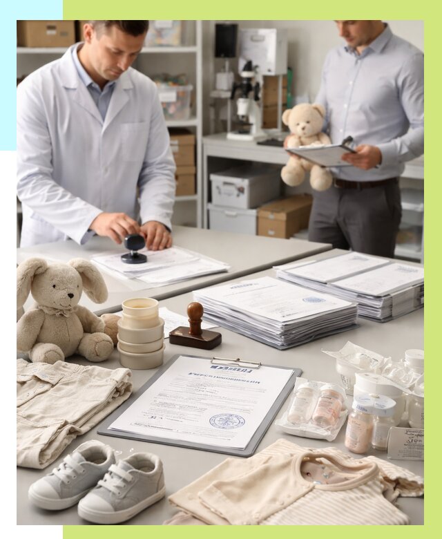 Сертификация детских товаров в Отрадном от 16305 р. | Алешин-Трд