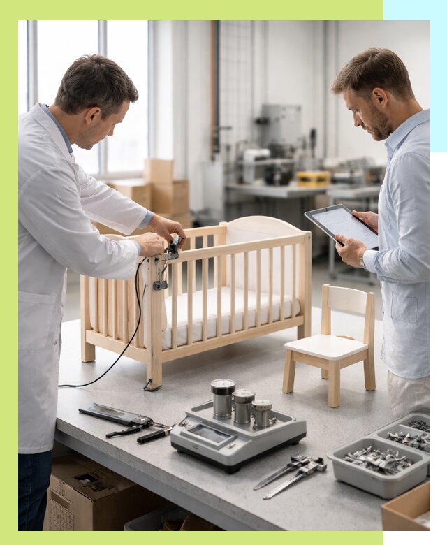 Сертификация детской мебели и проверка безопасности в Отрадном