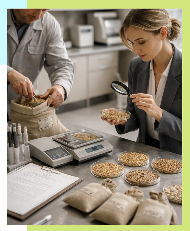 Сертификация зерна в Отрадном по цене от 16305 р. | Алешин-Трд