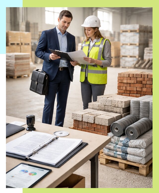 Сертификация строительных материалов в Отрадном от 21740 р. Алешин-Трд