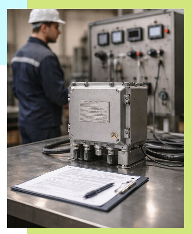 Сертификация взрывозащищенного оборудования в Отрадном от 38045 р. | Алешин-Трд