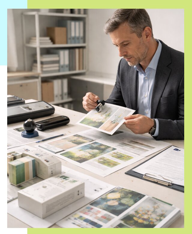 Сертификация полиграфической продукции в Отрадном от 13044р.|Алешин-Трд