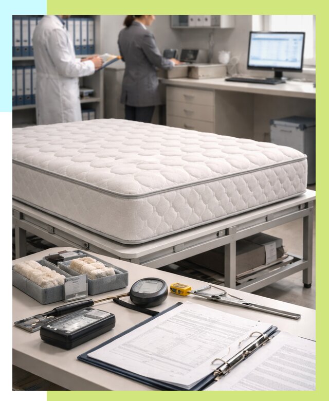 Сертификация матрасов в Отрадном от 9240 р. | Алешин-Трд