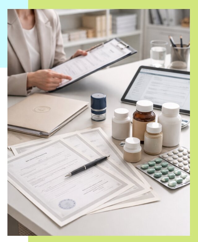 Сертификация БАД и СГР на бады в Отрадном от 27175 р. | Алешин-Трд