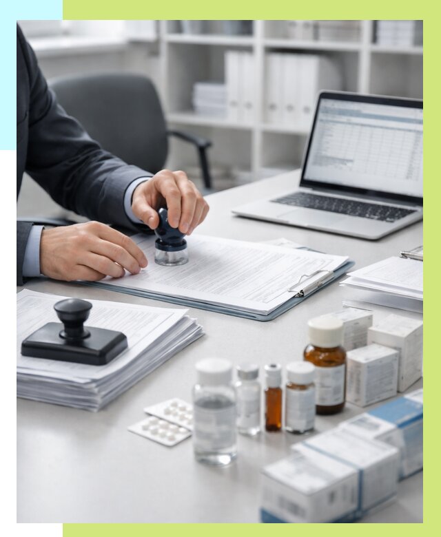 Сертификация лекарств в Отрадном от 163050 р. | Алешин-Трд