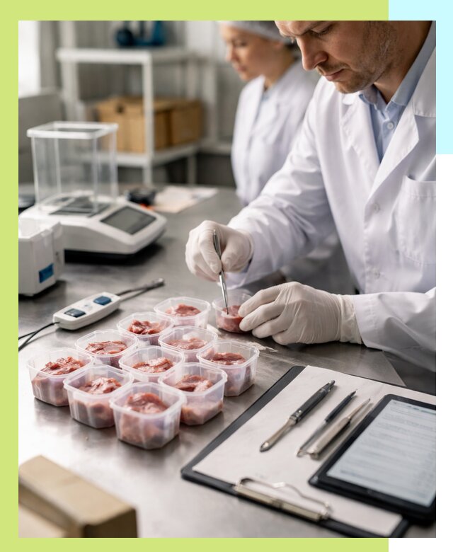 Комплексная сертификация мяса и мясной продукции в Отрадном