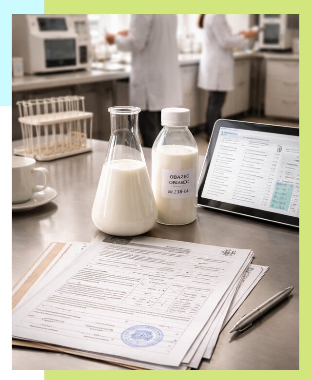 Сертификация молока и продукции в Отрадном от 13044 р. | Алешин-Трд