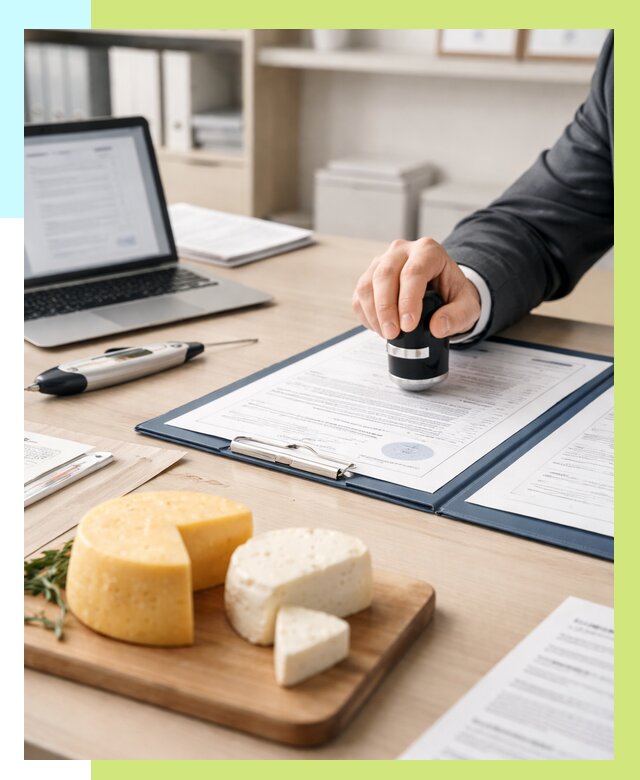 Сертификация сыров в Отрадном от 16305 р | Сертификат на сыр Алешин-Трд