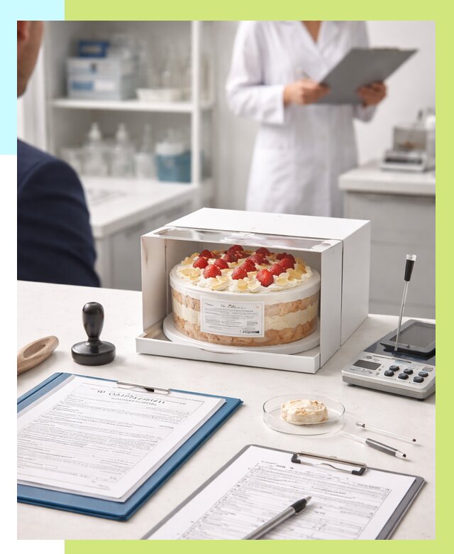 Сертификация тортов в Отрадном от 9783 р. заказать | Алешин-Трд