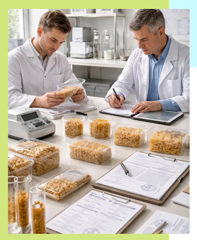 Сертификация макаронных изделий и технологической документации в Отрадном