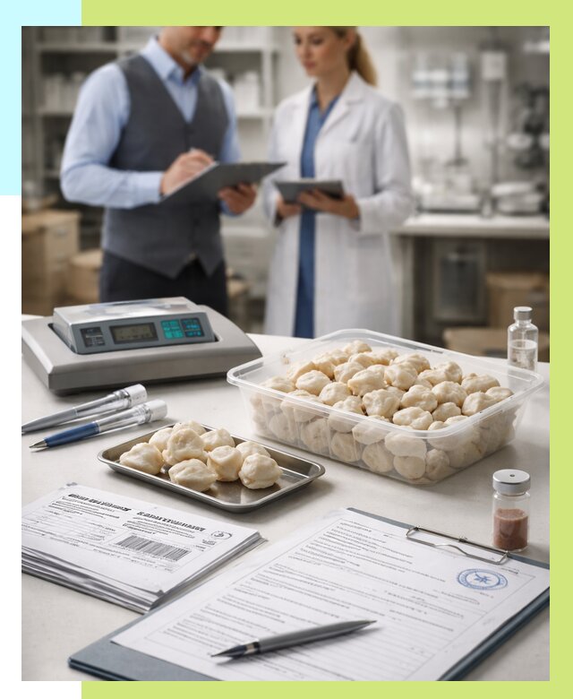 Сертификация пельменей в Отрадном от 16305 р. срочно | Алешин-Трд