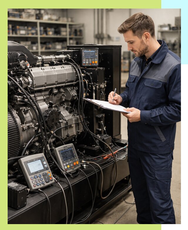 Сертификация дизельных генераторов и их оборудования в Отрадном