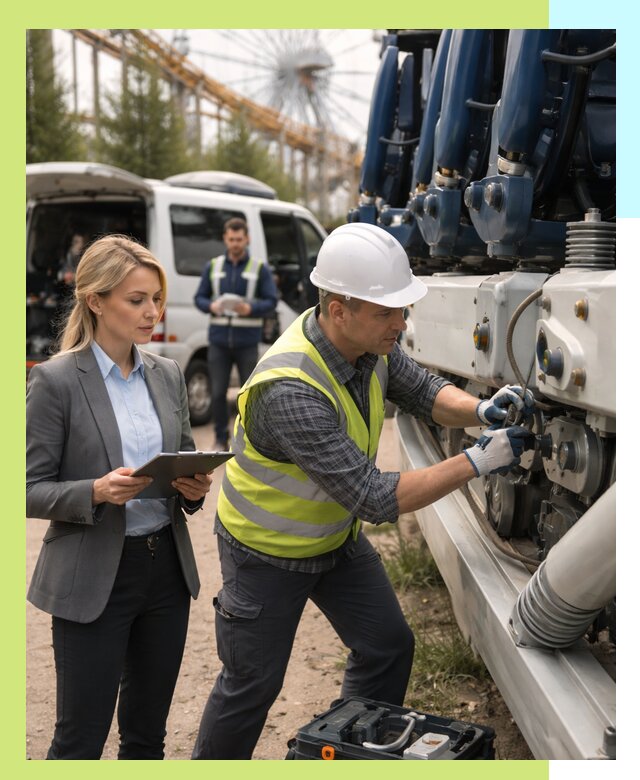 Сертификация аттракционов и проверка безопасности в Отрадном