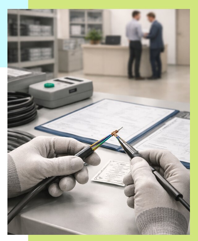 Сертификация провода в Отрадном от 19566 р. в Алешин-Трд