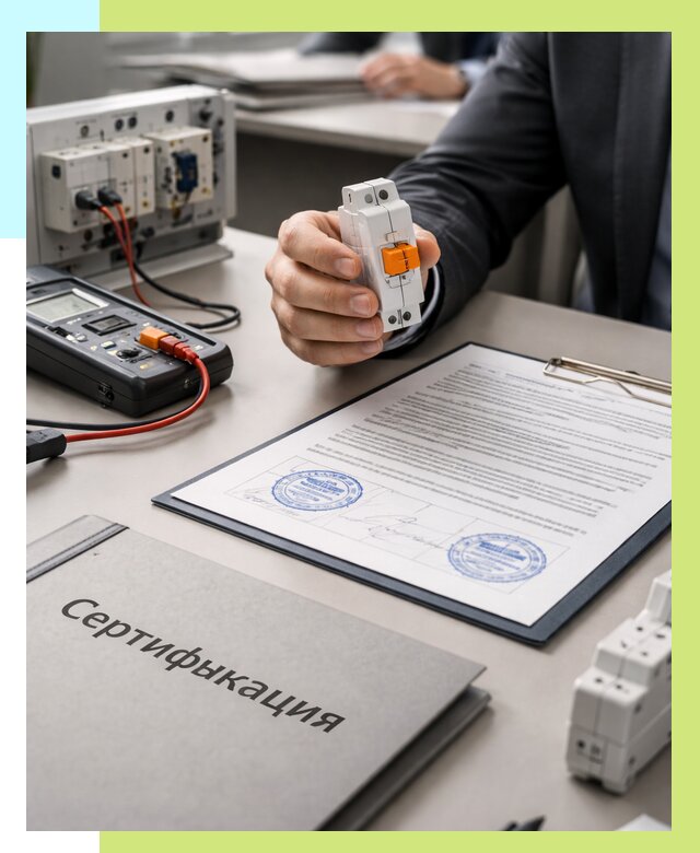Сертификация выключателей под ключ в Отрадном от 16305 р. | Алешин-Трд