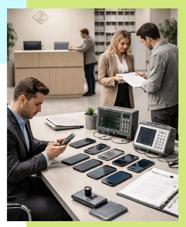 Сертификация телефонов в Отрадном от 27175 р. под ключ | Алешин-Трд