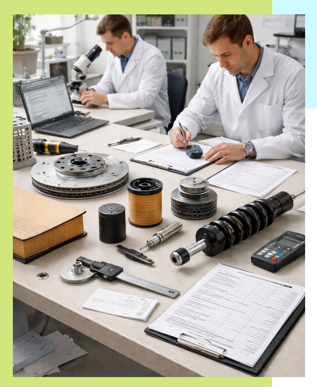 Сертификация автозапчастей и комплектующих в Отрадном по ГОСТ