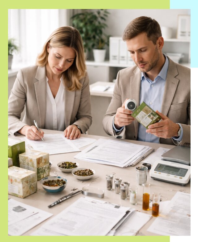 Разработка ТУ на чай и маркировку продукции в Отрадном