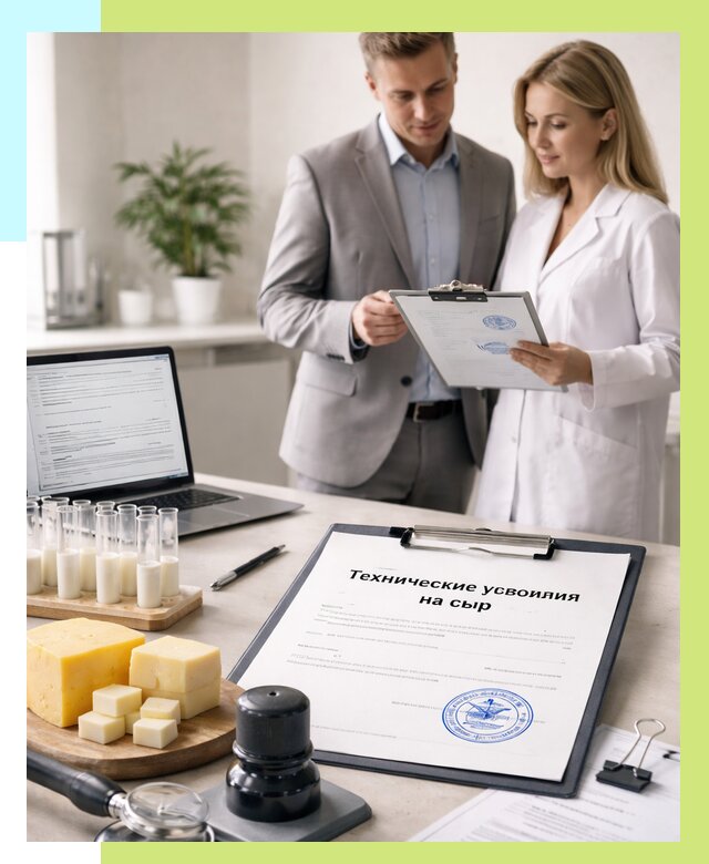 ТУ на сыры в Отрадном срочно от 13044 р. — оформление | Алешин-Трд
