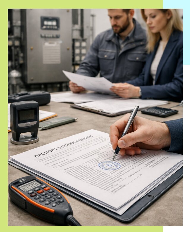 Оформление паспорта эксплуатации оборудования в Отрадном