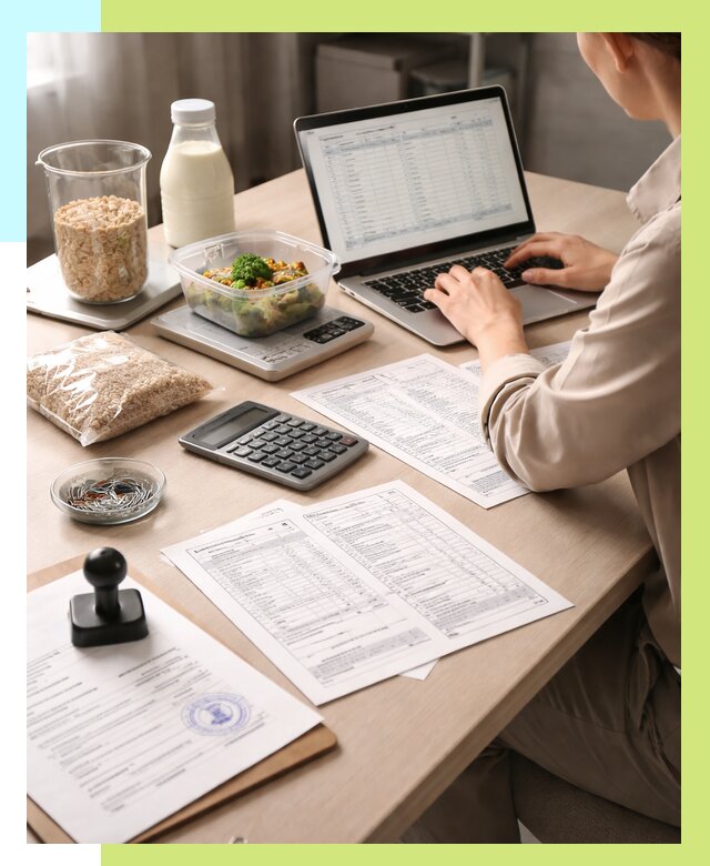 Просчет БЖУ для маркировки в Отрадном от 1631 р. | Алешин-Трд