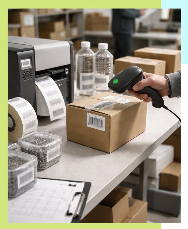 Штрихкодирование продукции и маркировка для продажи в Отрадном