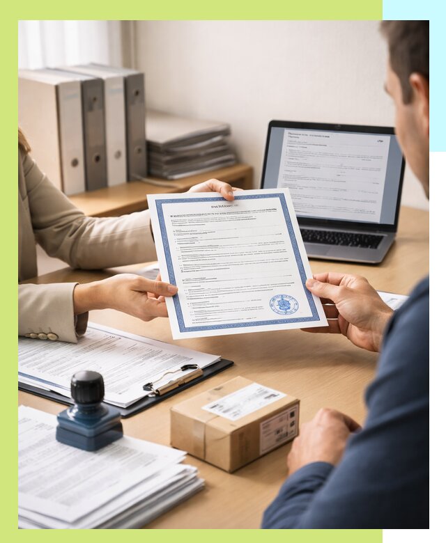 Оформление сертификата соответствия на продукцию в Отрадном