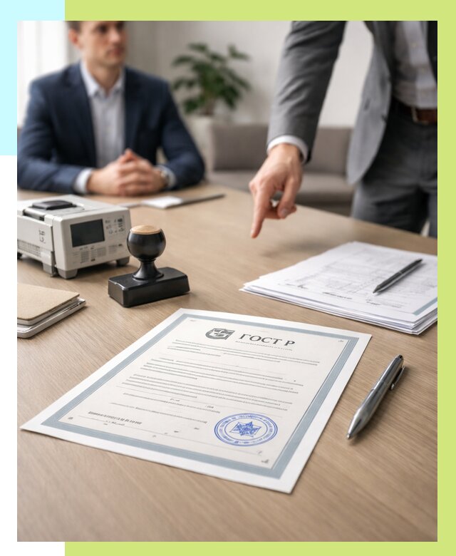 Добровольный сертификат ГОСТ Р в Отрадном от 27175 р. | Алешин-Трд