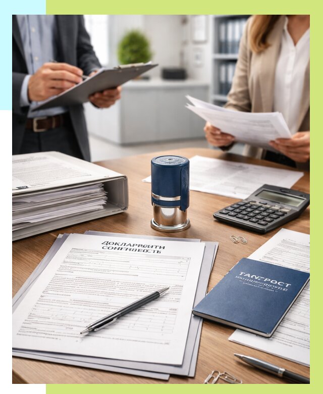 Декларация соответствия ТР ТС в Отрадном от 8696 р., Алешин-Трд