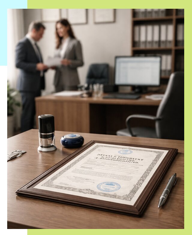 Свидетельство о регистрации продукции в Отрадном от 9783 р.|Алешин-Трд