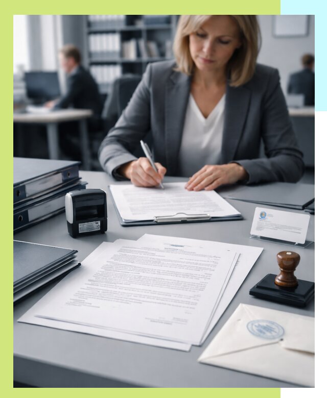 Оформление отказного письма для продукции и оборудования в Отрадном