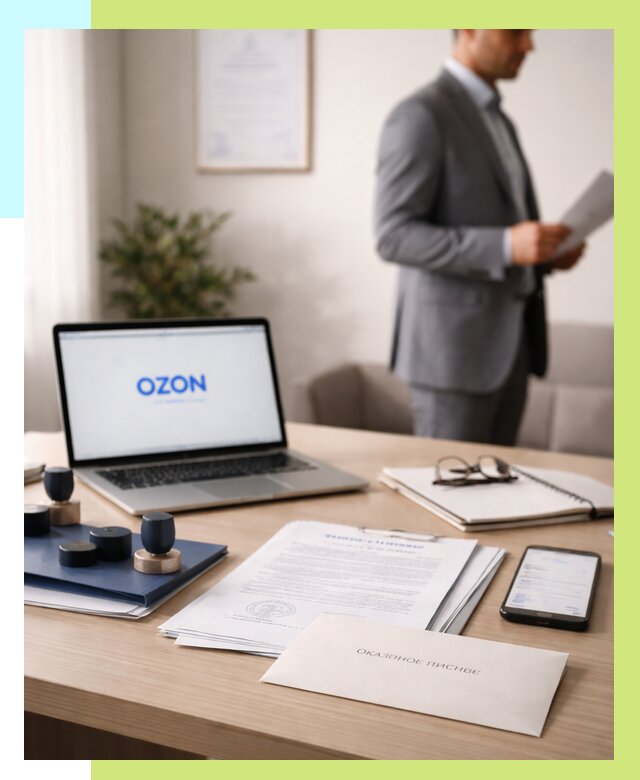 Отказное письмо для Ozon в Отрадном от 3805 р. | Алешин-Трд