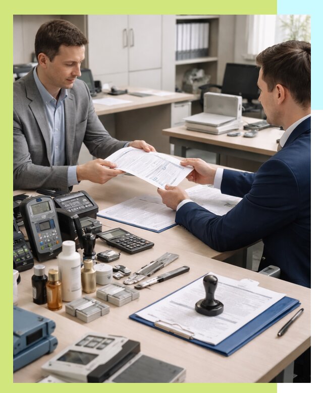 Оформление и получение заключения РЧЦ для оборудования в Отрадном