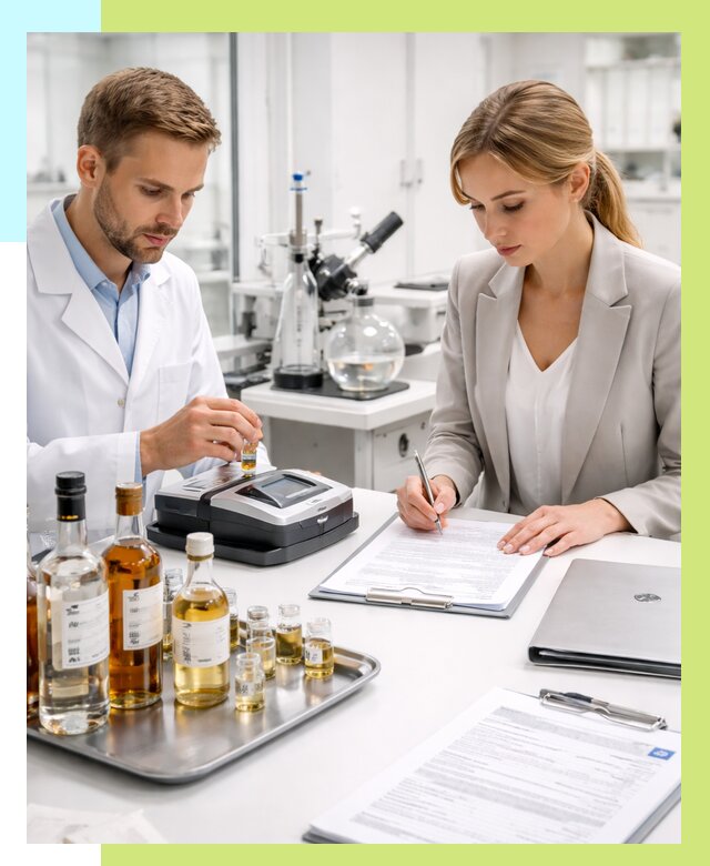 Заключение о спиртосодержании в Отрадном, от 5435 р., Алешин-Трд