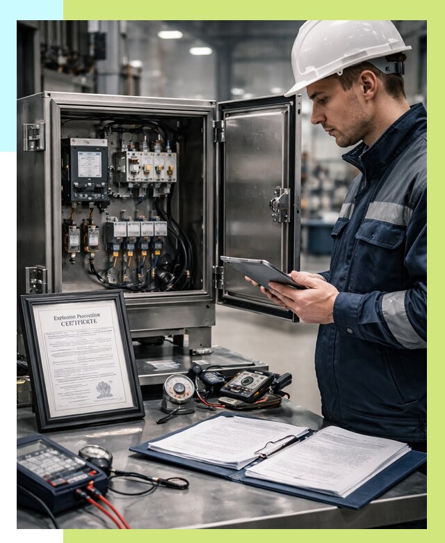 Сертификат взрывозащиты в Отрадном от 48915 р. | Алешин-Трд