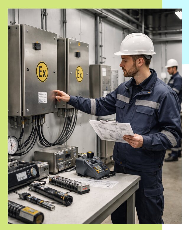 Сертификат взрывозащиты промышленного оборудования в Отрадном