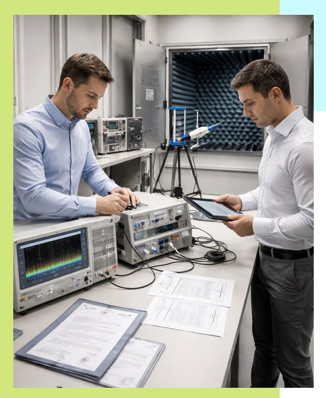 Оформление и выдача сертификата ЭМС для продукции в Отрадном