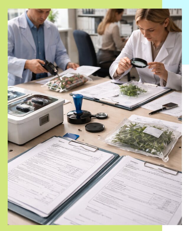 Оформление карантинного сертификата для растений в Отрадном