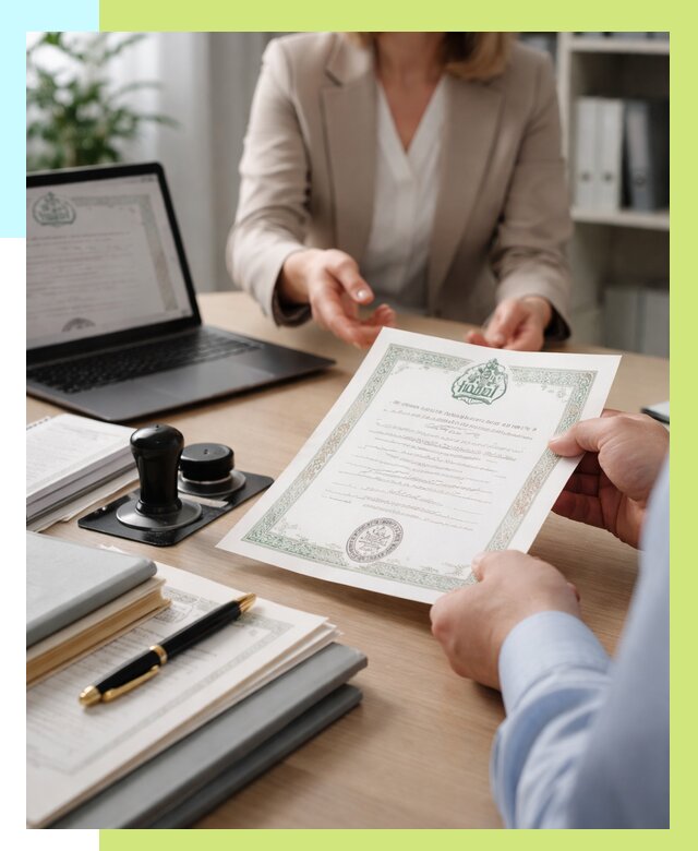 Халяль сертификат в Отрадном, получить от 16305 р. | Алешин-Трд