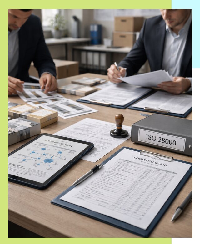 Получение сертификата ISO 28000 по безопасности цепи поставок в Отрадном