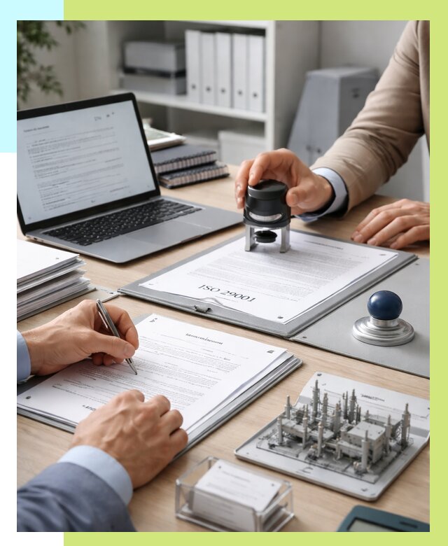 Сертификат ISO 29001 в Отрадном под ключ от 81525 р. | Алешин-Трд