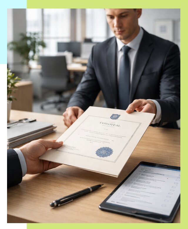 Сертификат ISO 30301 в Отрадном от 38045 р. | Алешин-Трд - под ключ