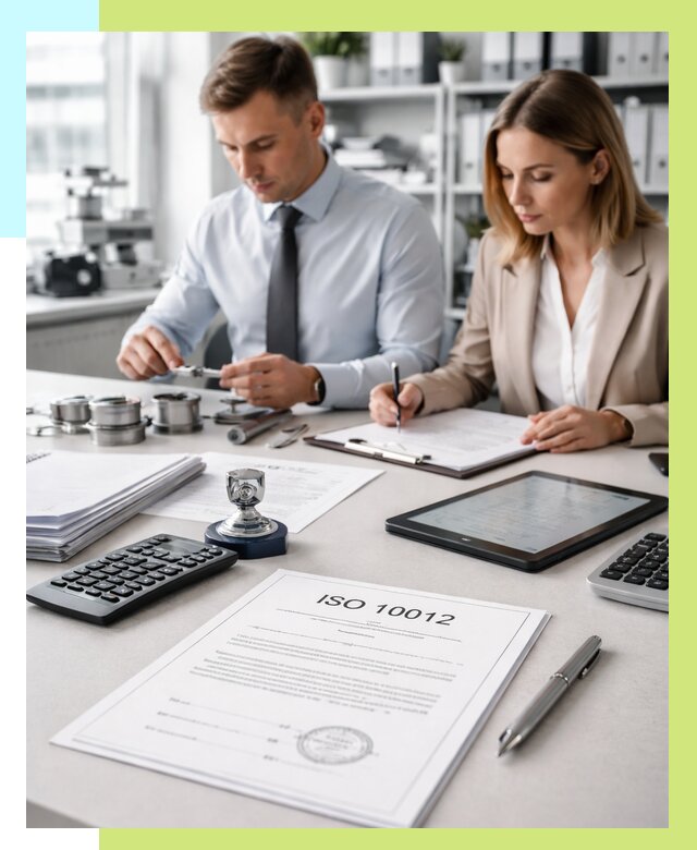 Сертификат ISO 10012 в Отрадном от 27175 р. — Алешин-Трд