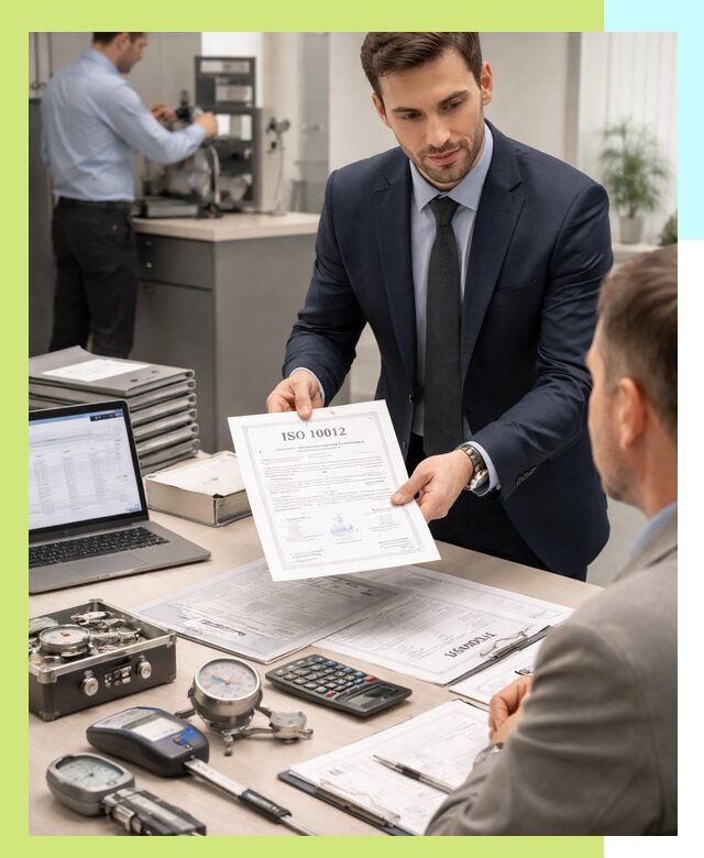 Выдача сертификата ISO 10012 по требованиям метрологии в Отрадном