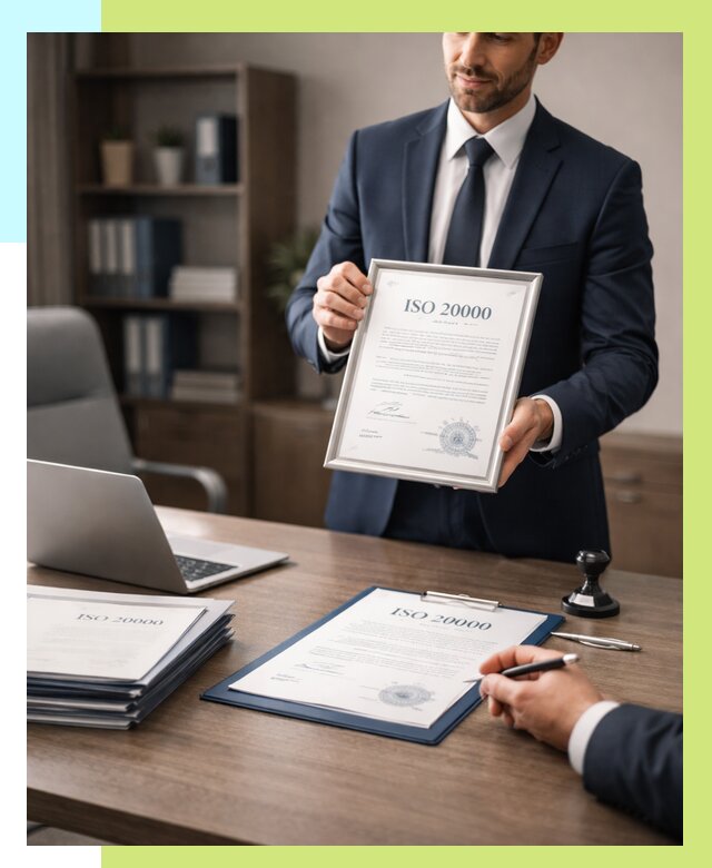 Сертификат ISO 20000 в Отрадном под ключ от 130440 р., Алешин-Трд