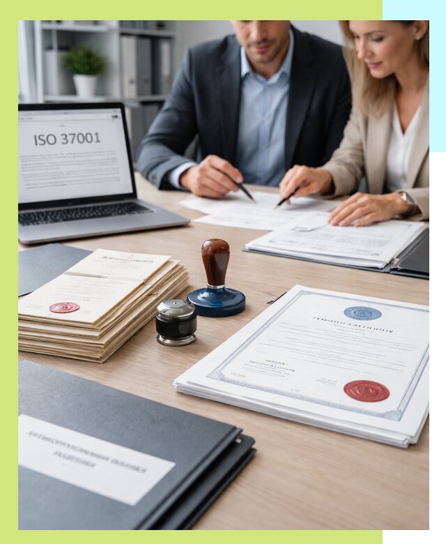 Получение сертификата ISO 37001 по системе борьбы с коррупцией в Отрадном